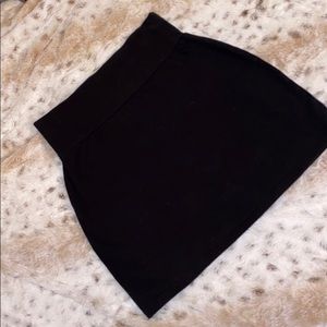 Black mini skirt from PINK